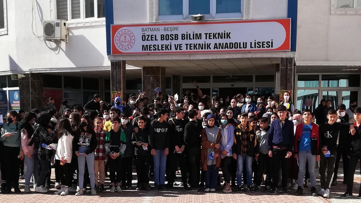 Özel BOSB Bilim Teknik Mesleki ve Teknik Anadolu Lisesi'ne ziyaret 
